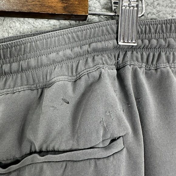 peserico pants womens Italy 48 medium gray joggers cropped casual minimalist - Picture 6 of 9